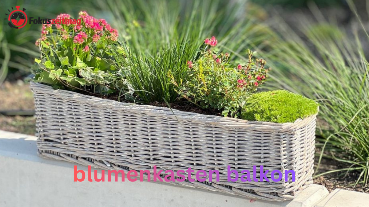 blumenkasten balkon