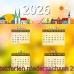 herbstferien niedersachsen 2026
