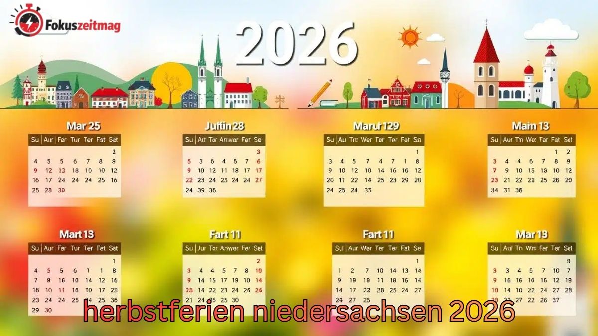 herbstferien niedersachsen 2026